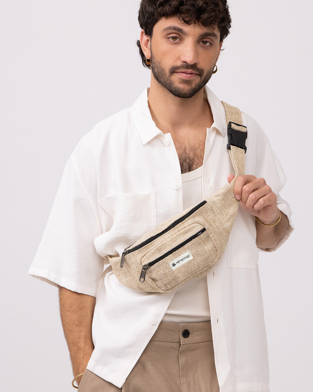 BELT BAG - NATURAL & MOTTLED