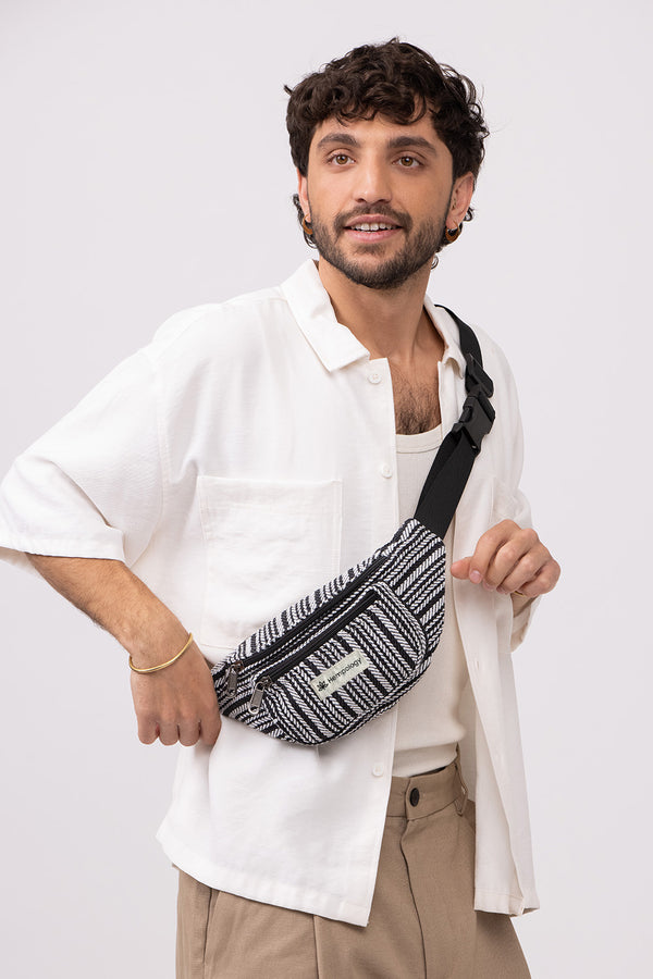 BELT BAG - BLACK&WHITE