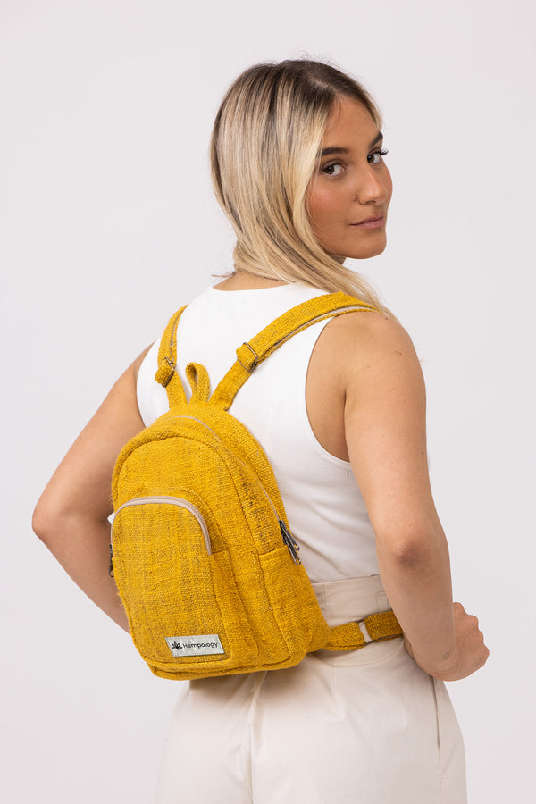 MINI BACKPACK - YELLOW