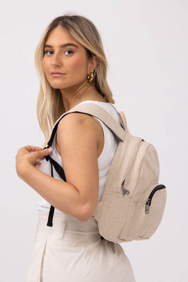 MINI BACKPACK - GREY